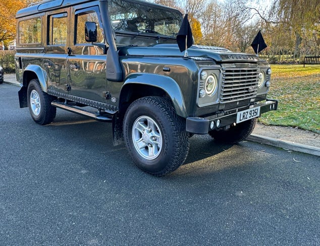 Land Rover Defender Funeral Vehicle Hire