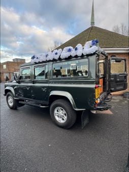 Land Rover Defender Funeral Vehicle Hire
