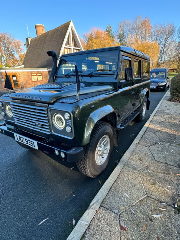 Land Rover Defender Funeral Vehicle Hire