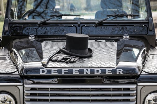 Land Rover Defender Funeral Vehicle Hire